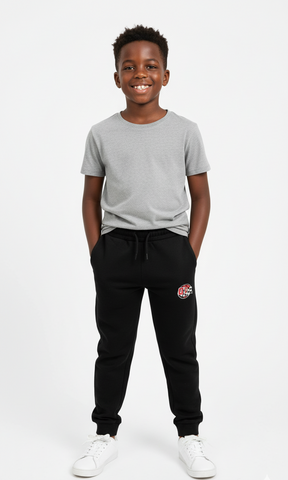 PECPO KIDS BASIC BLACK SPORTS TROUSER