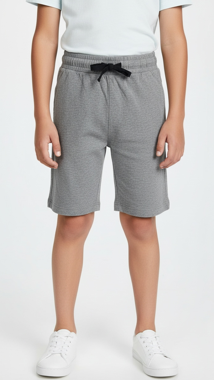 OVS BOYS DARK GREY BASIC SHORTS