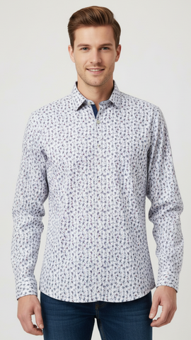 CELIO MENS PRINTED SHIRT