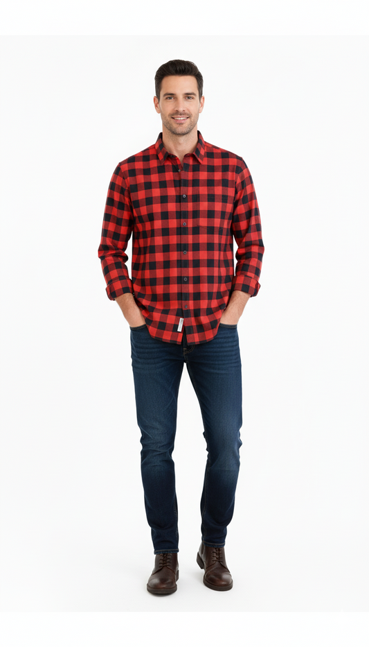 NXT MENS CHECK SHIRT