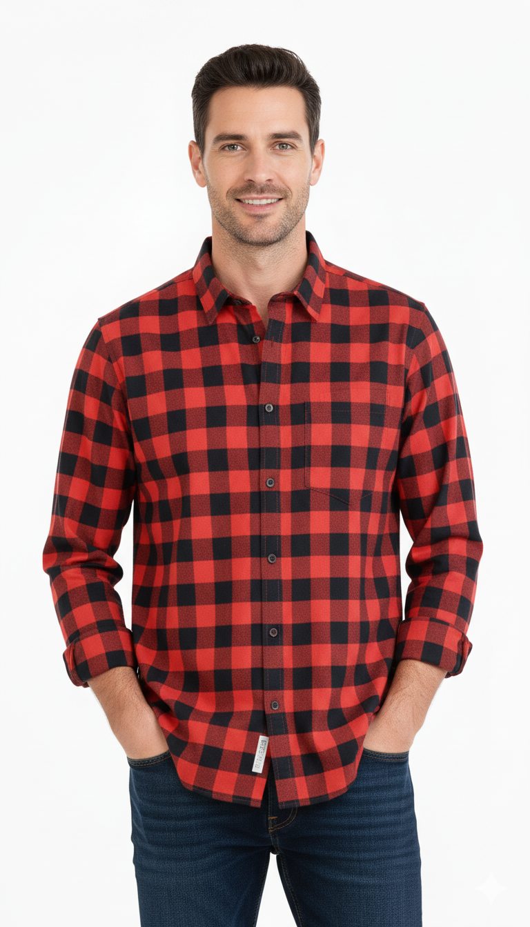 NXT MENS CHECK SHIRT