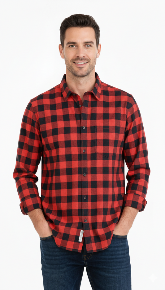 NXT MENS CHECK SHIRT