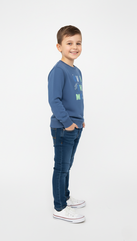 BLUE SEVEN BOYS PRINTED SWEATSHIRT