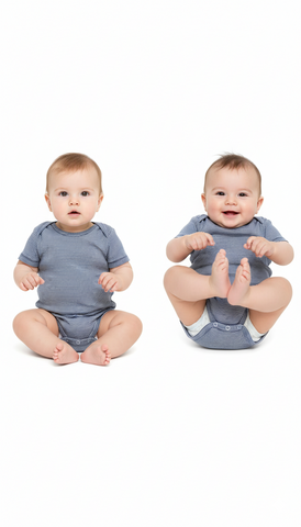 HEMA KIDS STRIPED ROMPER