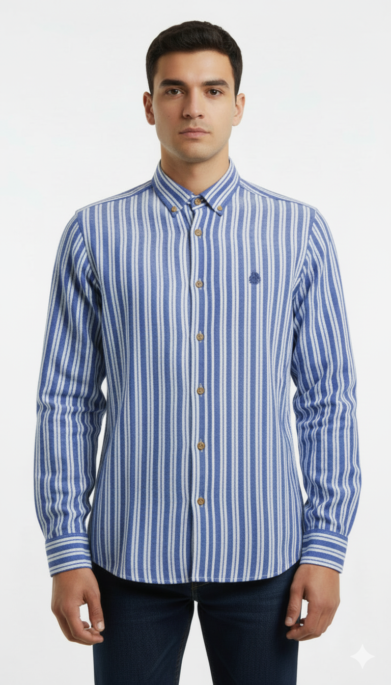 SPF MENS CUSTOM FIT LINEN SHIRT