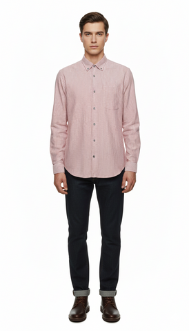 KOAJ MENS SLIM FIT STRIPED SHIRT