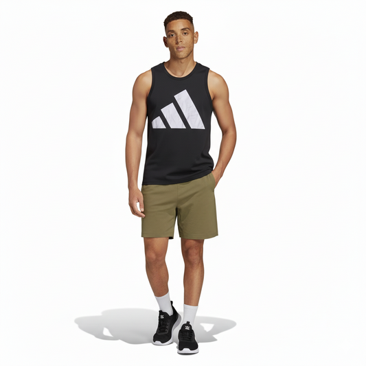 ADI Essentials Big Logo Basic Jersey Tank Top