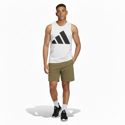 ADI Essentials Big Logo Basic Jersey Tank Top