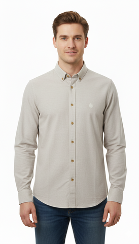SPF MENS CUSTOM FIT LINEN SHIRT