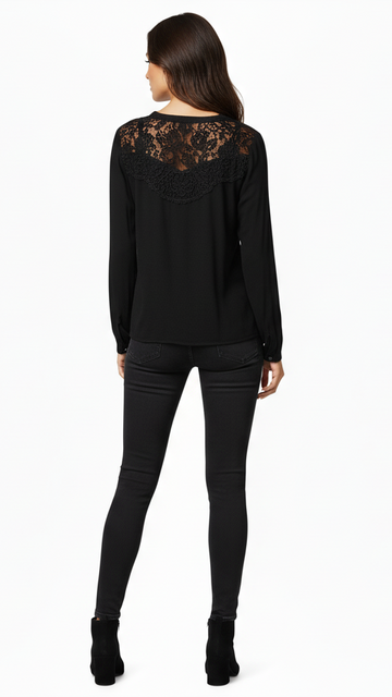 FARGIL WOMENS FULL SLEEVES EMBROIDED T SHIRT