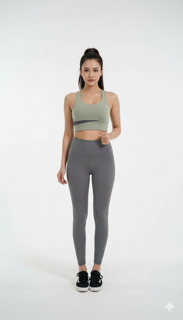 Women's Fitness Yoga Bra , Jacket And Pants/Leggings 3 Piece Set
