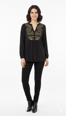 VENCA FLORAL PRINT TOP