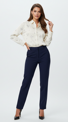 Womens Elegant Embellished Blouse