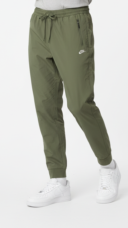 NK Mens Lightweight Activewear Jogger Trousers with Zip Pocket