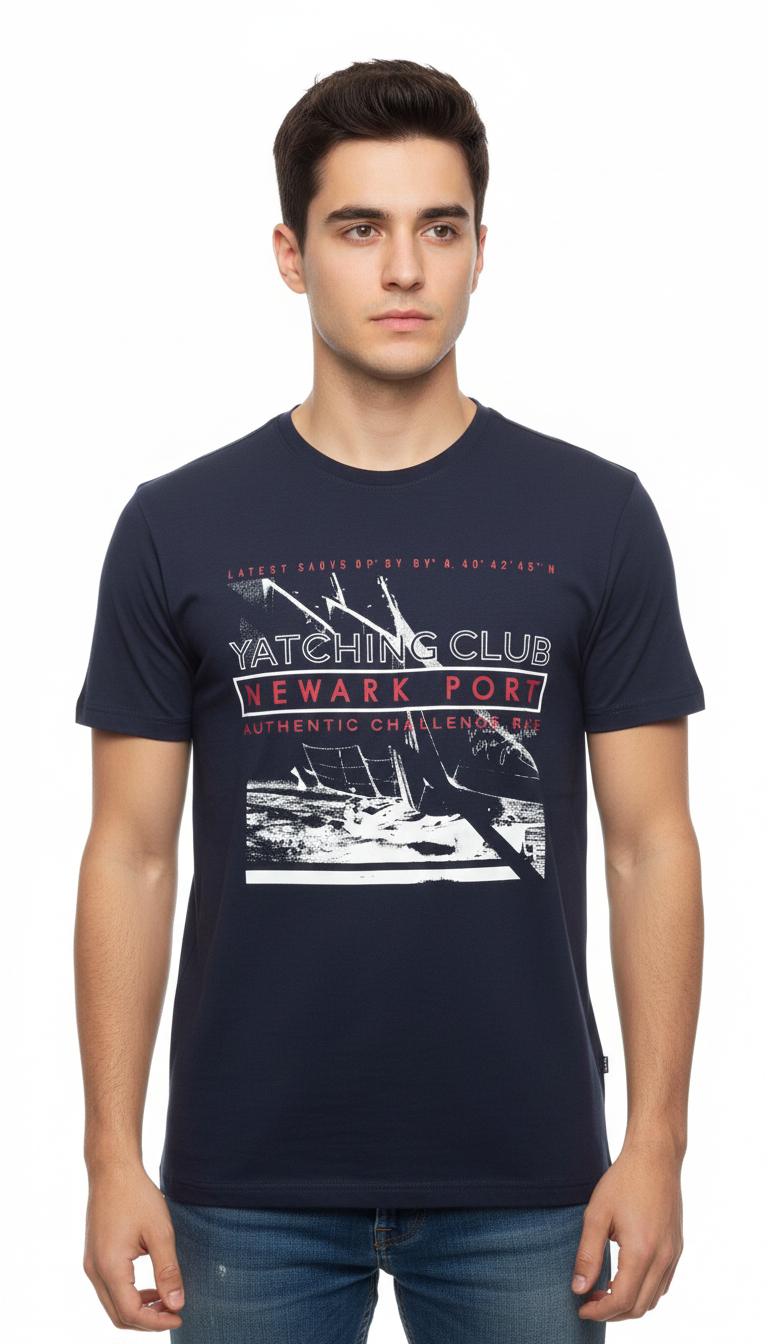 AAA CASUAL MENS GRAPHIC PRINT T SHIRT