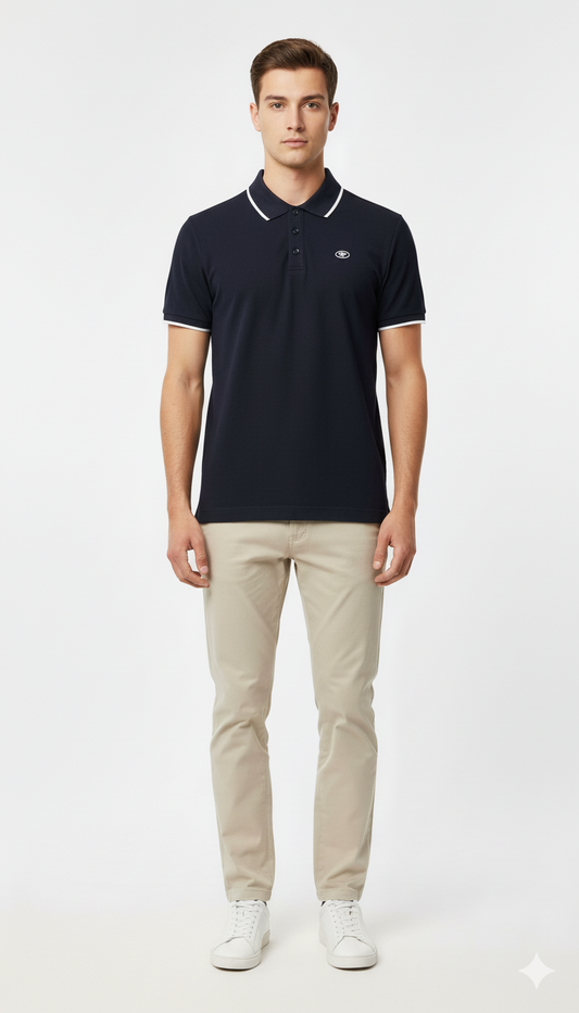 TT Piqué Stretch Textured Polo