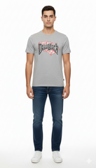 GUESS MENS  LOGO PRINTED T-SHIRT
