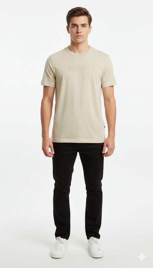 HARLEY TRANCE COTTON EMBROIDED LOGO T-SHIRT