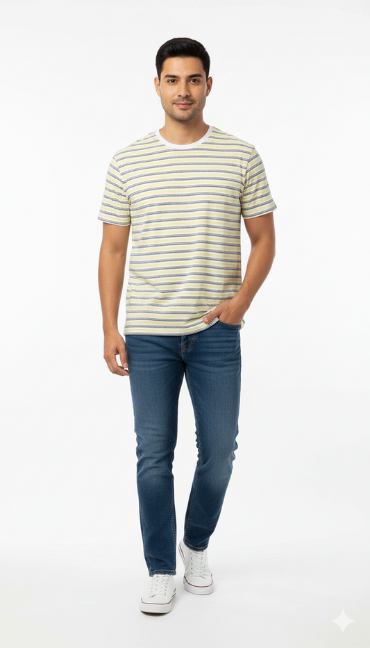 TOM TAILOR MENS STRIPED TSHIRT