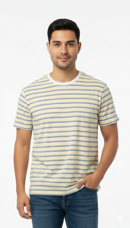 TOM TAILOR MENS STRIPED TSHIRT