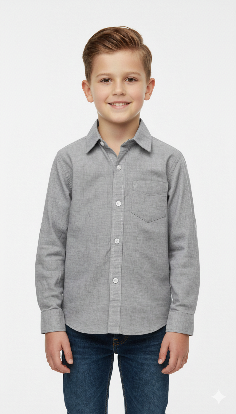 MY CHICCO KIDS PATTERN SHIRT WITH POCKET