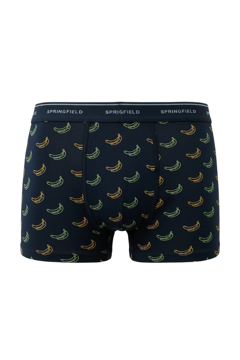 MENS BANANA PRINT BOXER SHORTS