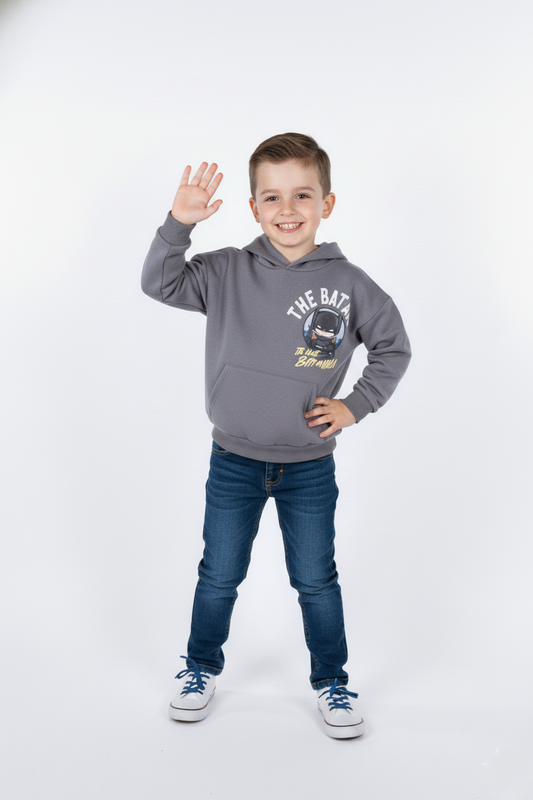 ZR BOYS THE BATMAN PRINTED HOODIE