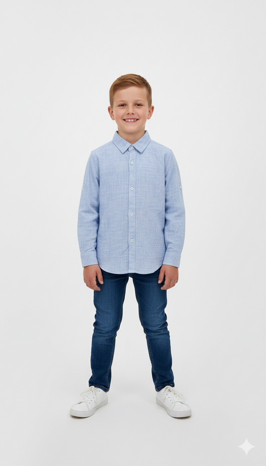 MY CHICCO KIDS TEXTURED SHIRT