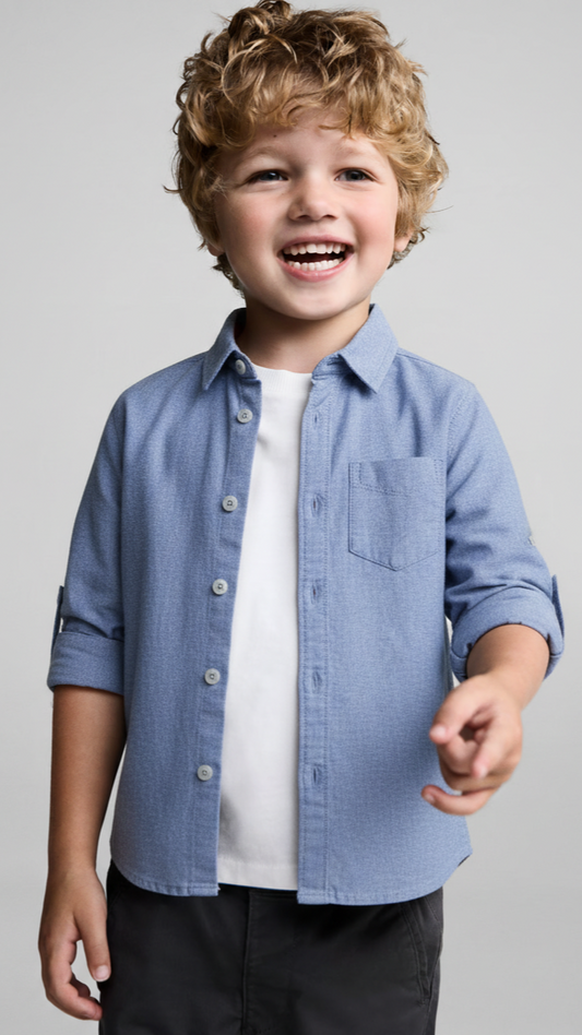 میری CHICCO لڑکوں کی بناوٹ والی شرٹ