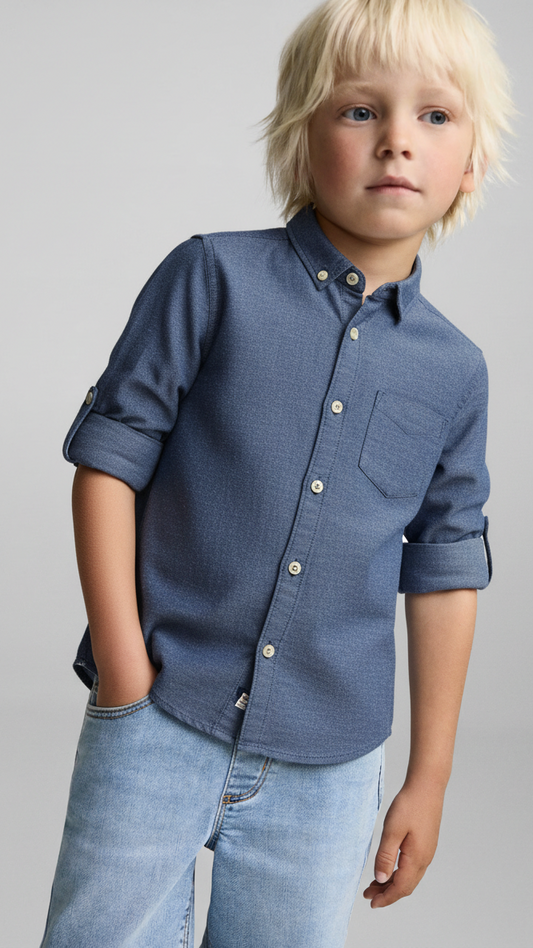 میری CHICCO لڑکوں کی بناوٹ والی شرٹ