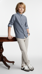MY CHICCO Boys Textured Shirt