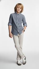 MY CHICCO Boys Textured Shirt