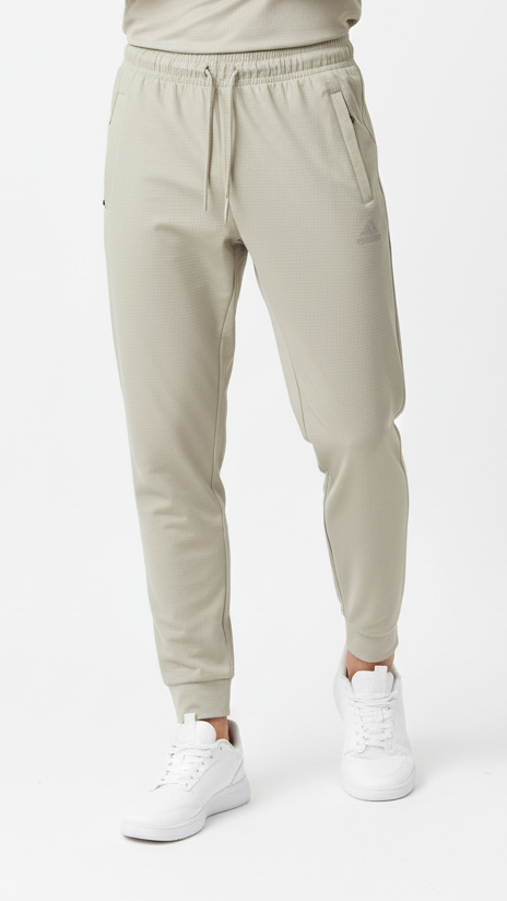 ADI مینز ٹیکسچرڈ پرفارمنس بریتھ ایبل ایتھلیٹک جوگر ٹراؤزر