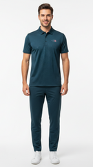 TNF Mens Dri Fit Performance Polo T Shirt