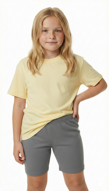 STUDIO33 Girls Basic Plain shorts