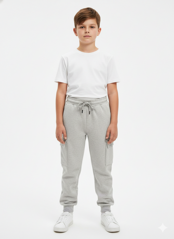 DESTINATION BOYS BASIC CARGO TROUSER