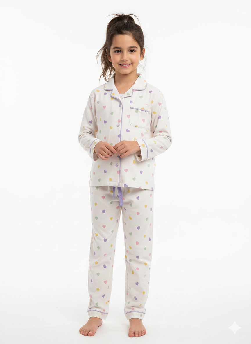 AHLENS GIRLS PRINTED SUIT