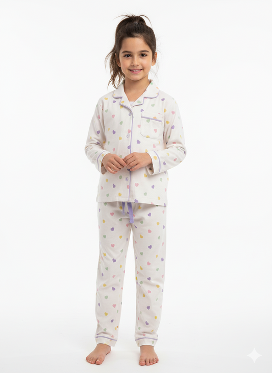 AHLENS GIRLS PRINTED SUIT