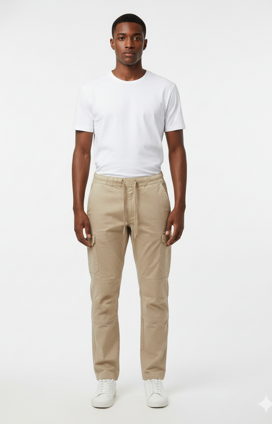 SPLASH MENS BASIC CARGO TROUSER