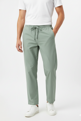 GUESS COTTON LINEN BASIC TROUSER