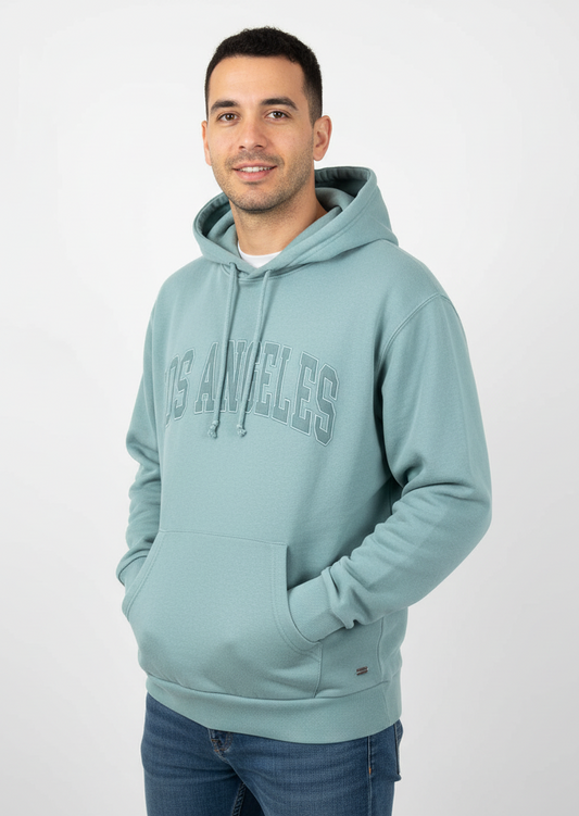 PULL&BEAR MENS LOS ANGELES HOODIE