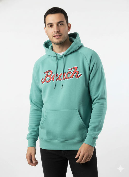 BENCH MENS CHEST PRINT HOODIE