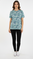 SPF WOMEN FLORAL FANCY T SHIRT