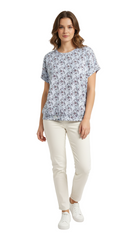 SPF WOMEN FLORAL FANCY T SHIRT