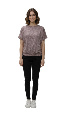 SPF WOMEN FLORAL FANCY T SHIRT