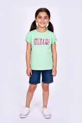 Girls Cotton T-Shirt