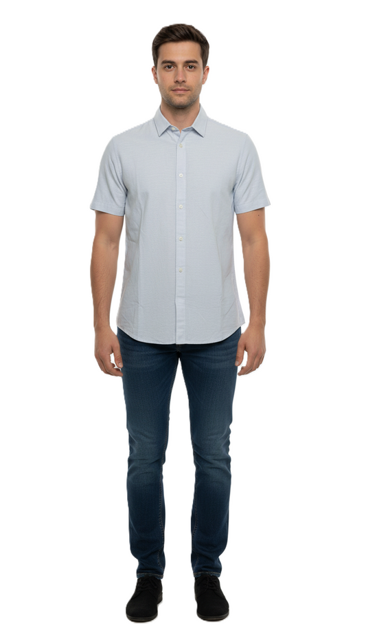 ONLY & SONS MENS PLAIN SLIM FIT SHIRT