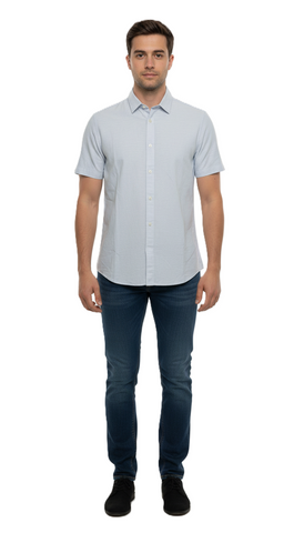 ONLY & SONS MENS PLAIN SLIM FIT SHIRT
