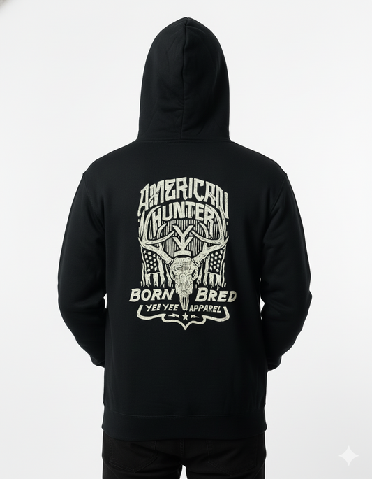 YEE YEE BORN AND BRED MENS HOODIE