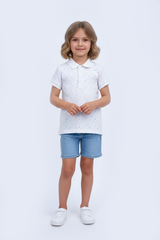 TOP TOP Kids Doted Polo